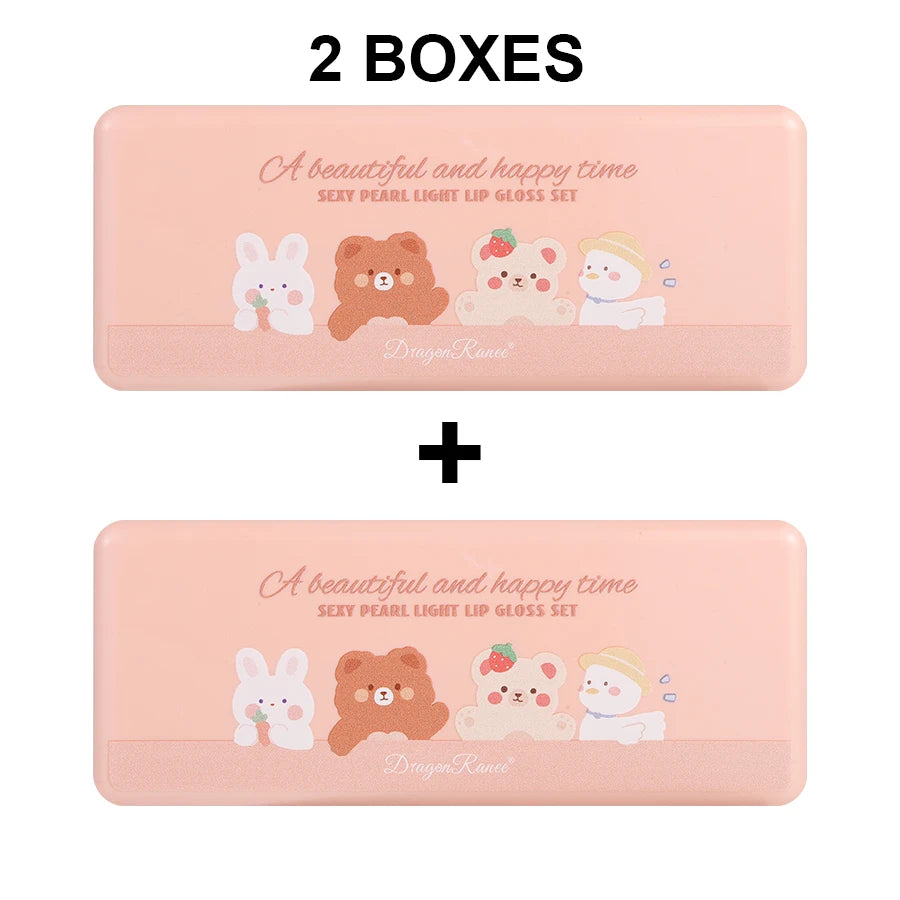 10-Piece Shimmering Lip Gloss Set