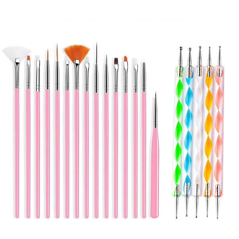 Professional Nail Art Brush Set