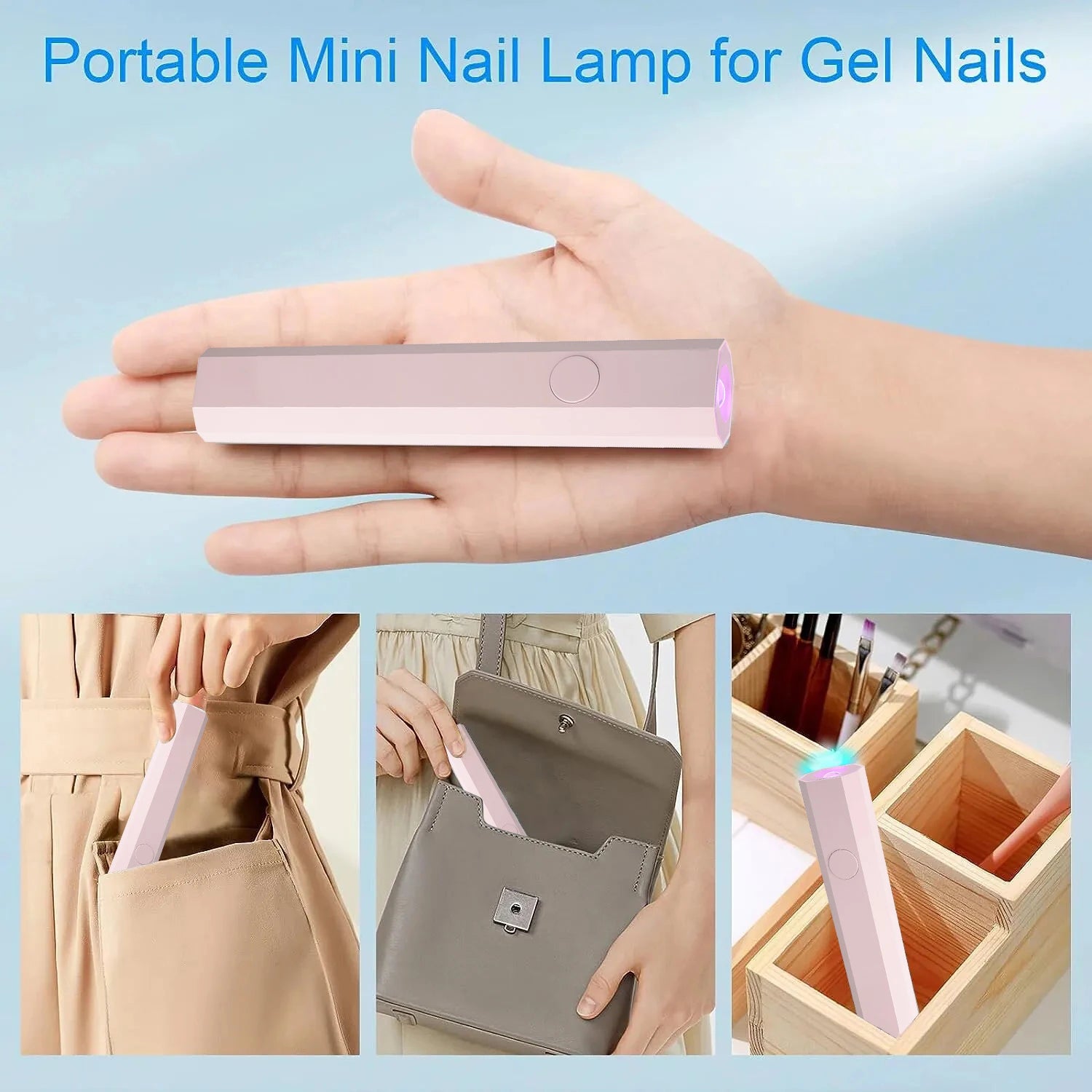 Handheld Mini UV LED Nail Lamp