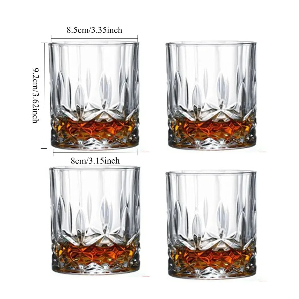Mountain Crystal Whiskey Glass Set