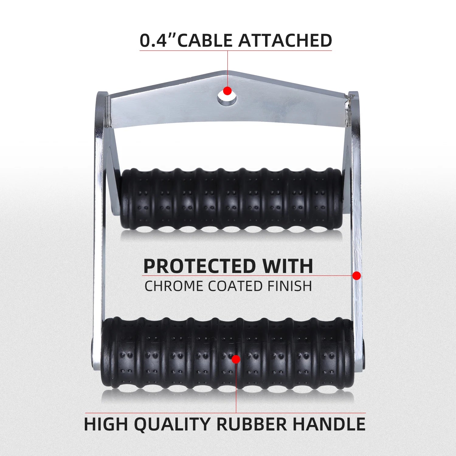 Tricep Press Down Cable Attachment Set