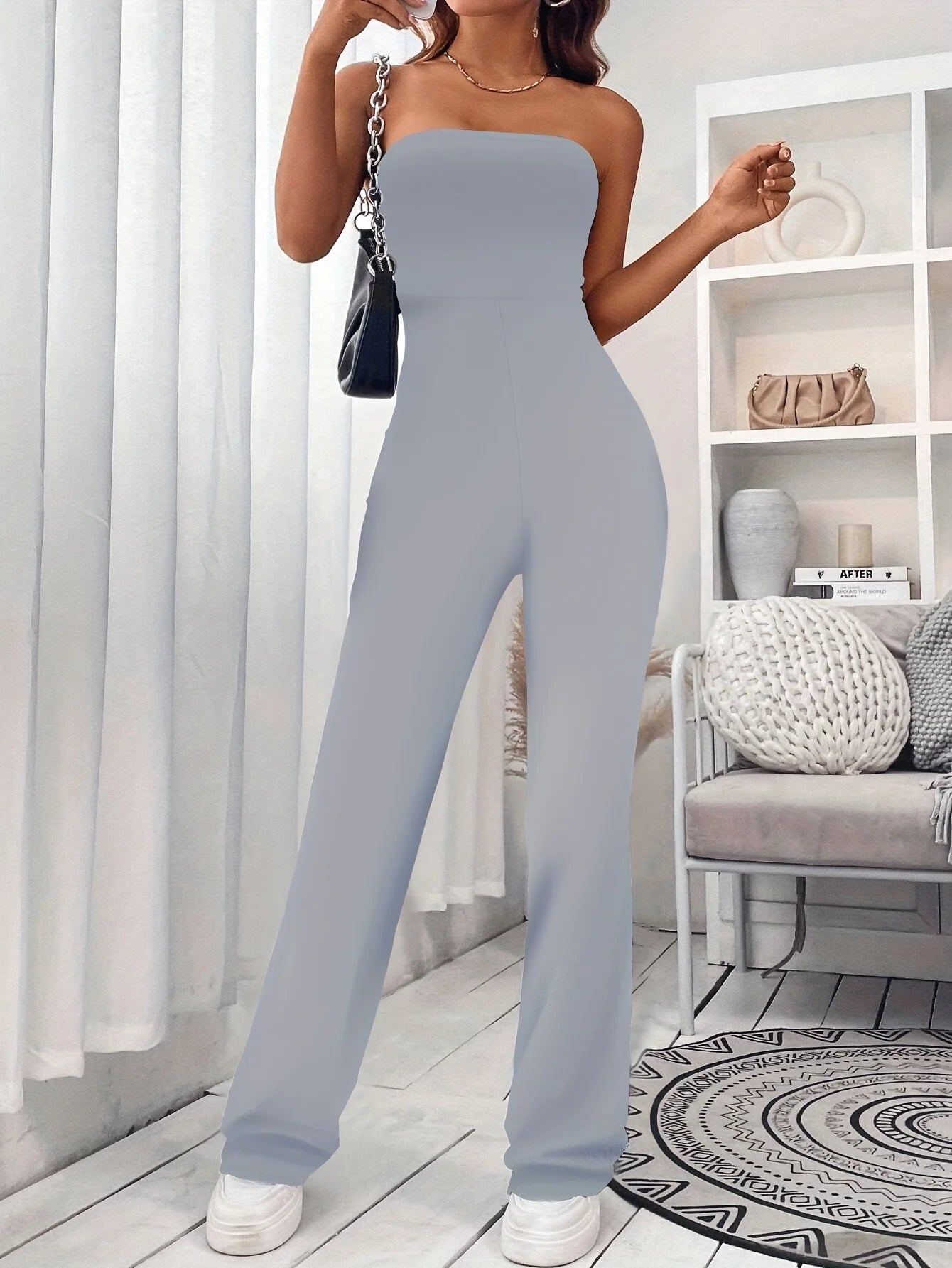 Summer Women's Bustier Jumpsuit