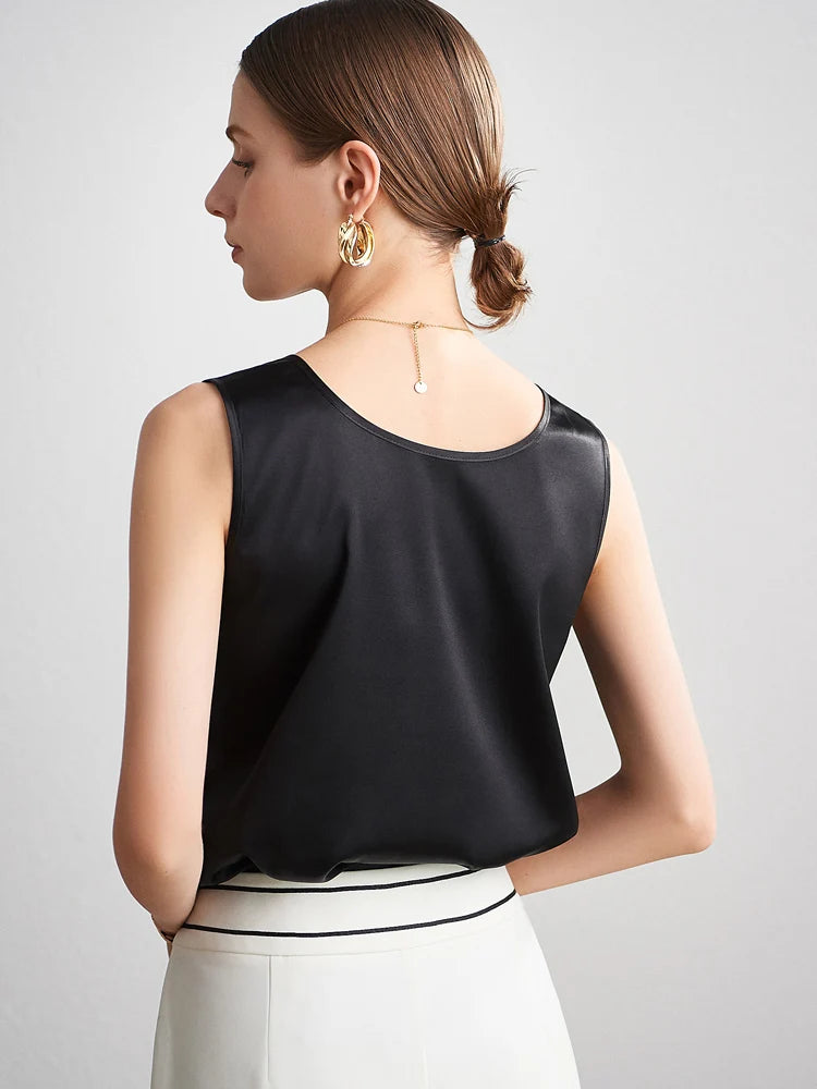 100% Real Silk Sleeveless Tank