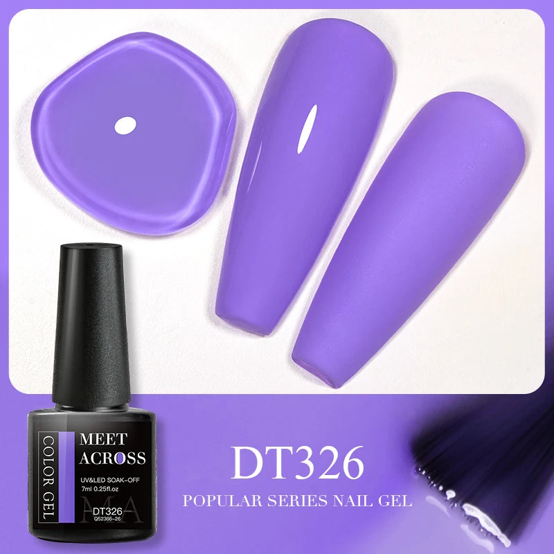5ml Pink Dried Flower Gel Nail Polish