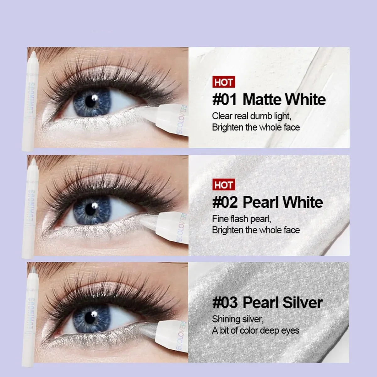 Pearl Glitter Eye Highlighter Stick