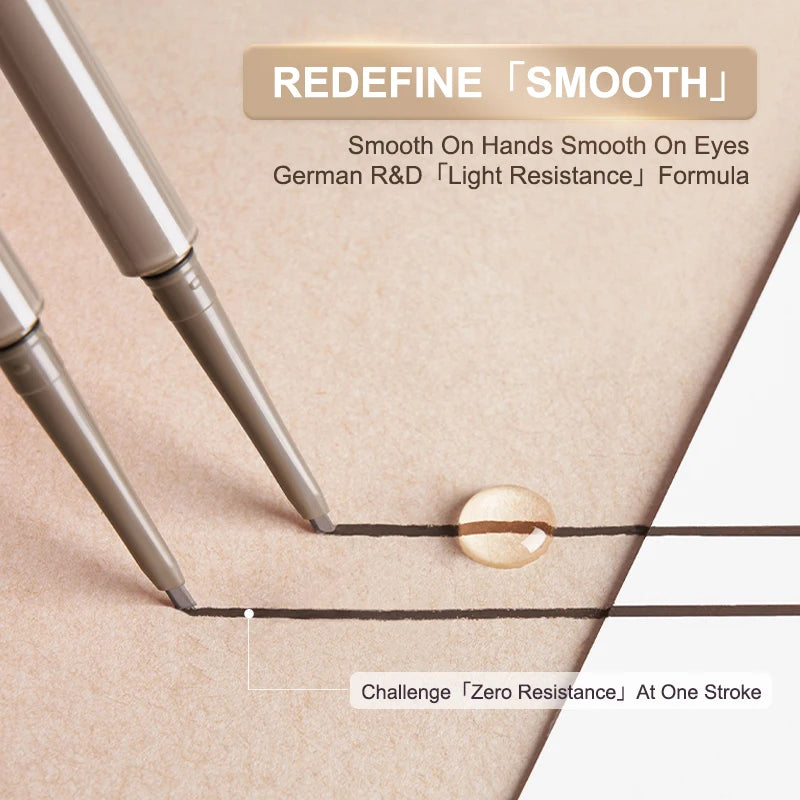 Knife-Cut Gel Eyeliner Pencil for Precise