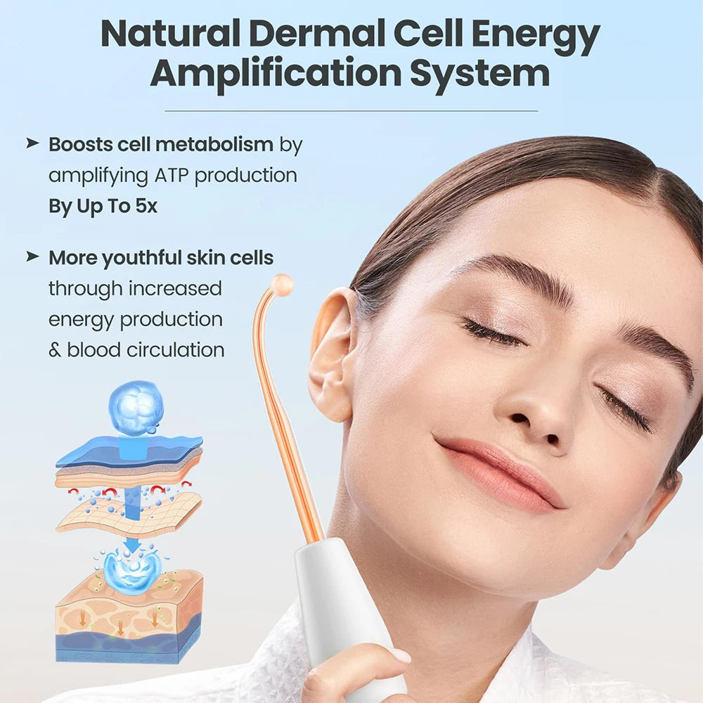 High-Frequency Neon Facial Wand