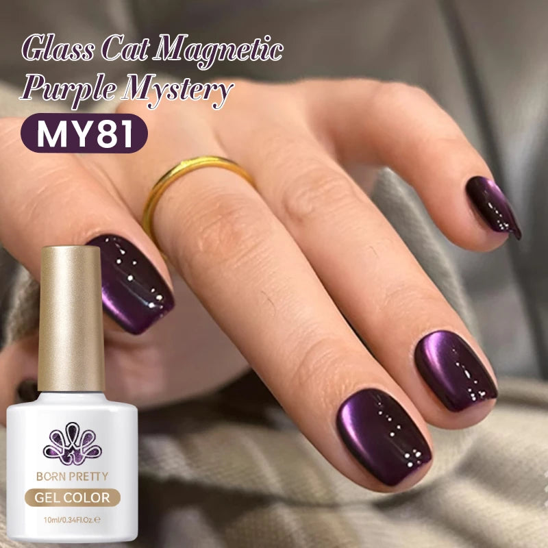 Sparkling Magnetic Cat Eye Gel Polish