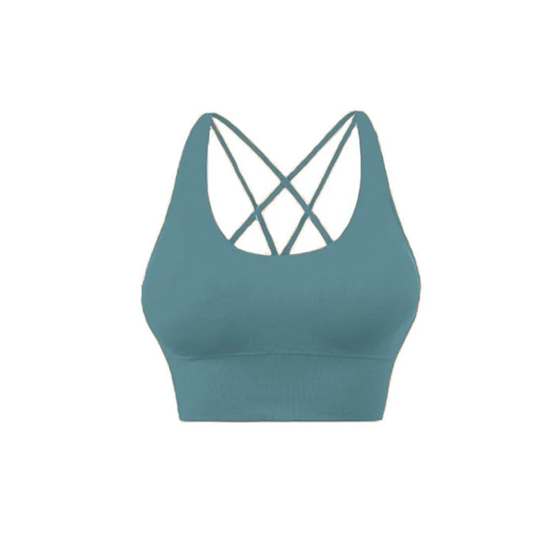 Cross Back Sports Bra