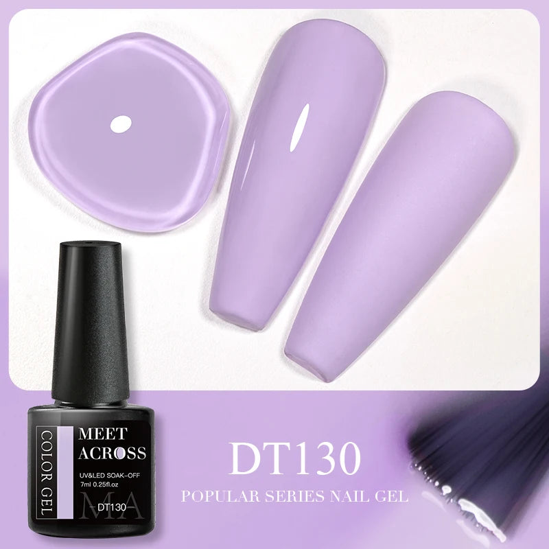 5ml Pink Dried Flower Gel Nail Polish