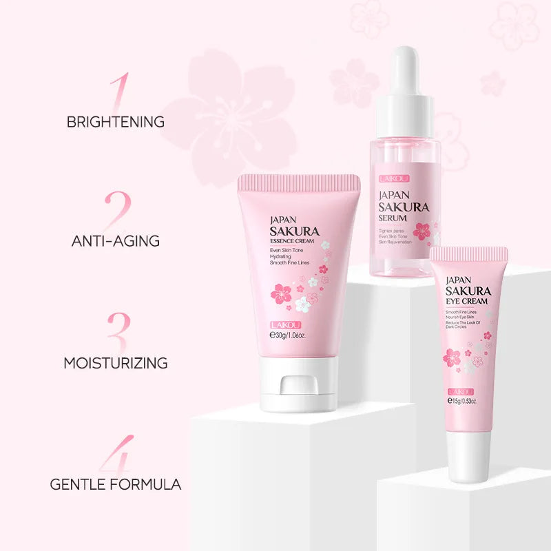C 24K Golden Sakura Skin Care Set