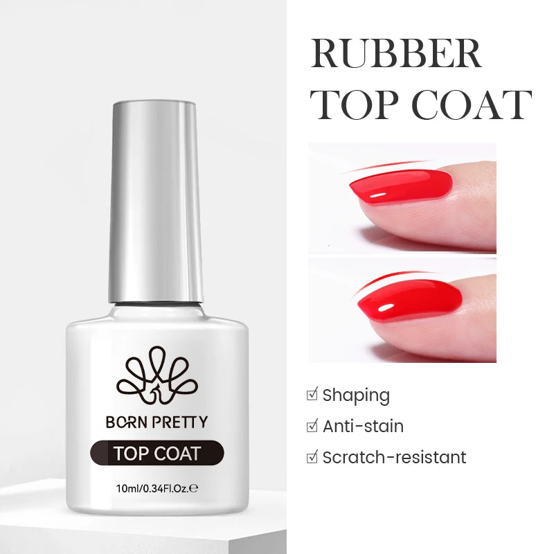Super Top Coat and Base Gel Nail Polish Set