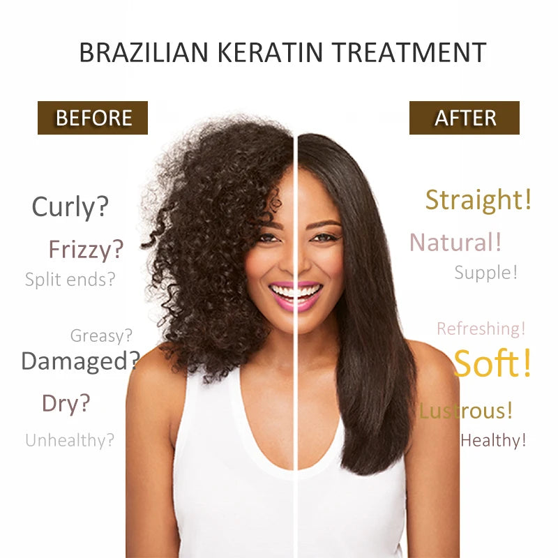 Brazilian Keratin Hair Straightening Treatment