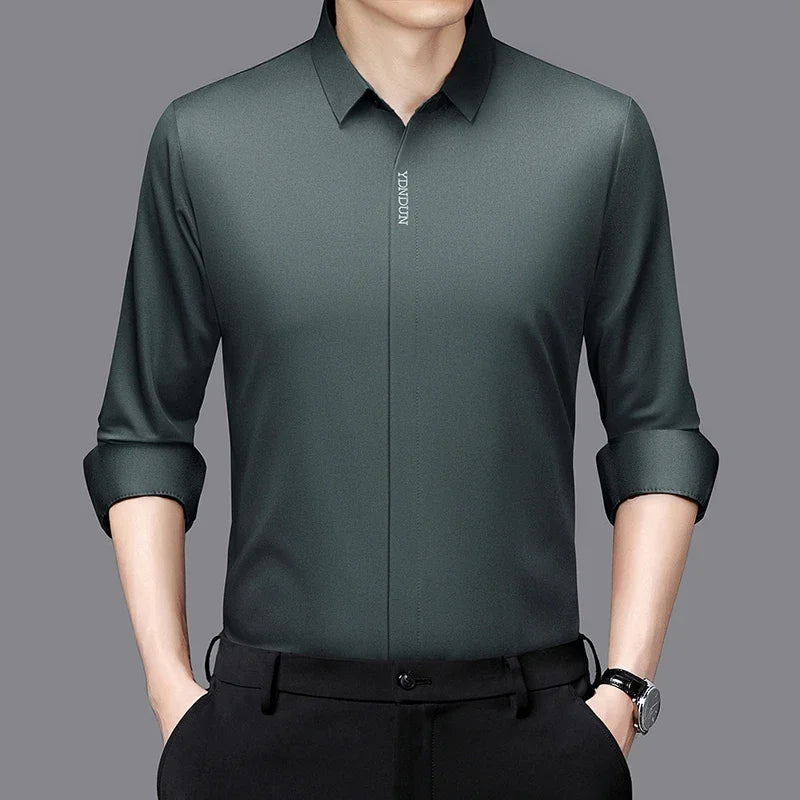 Men’s Wrinkle-Free Long Sleeve Shirt