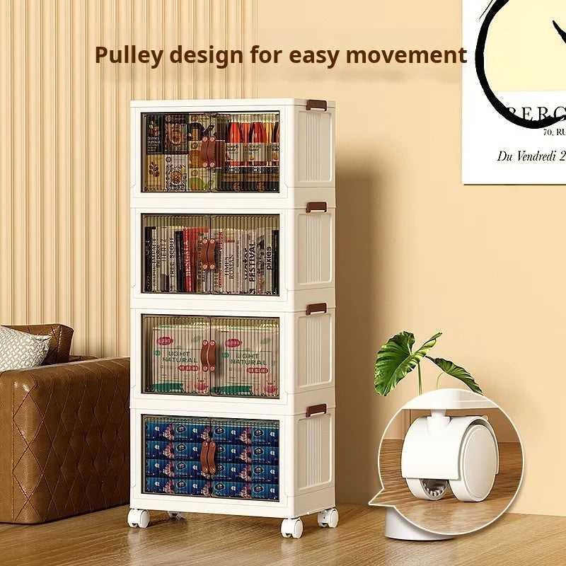 Foldable Transparent Storage Boxes