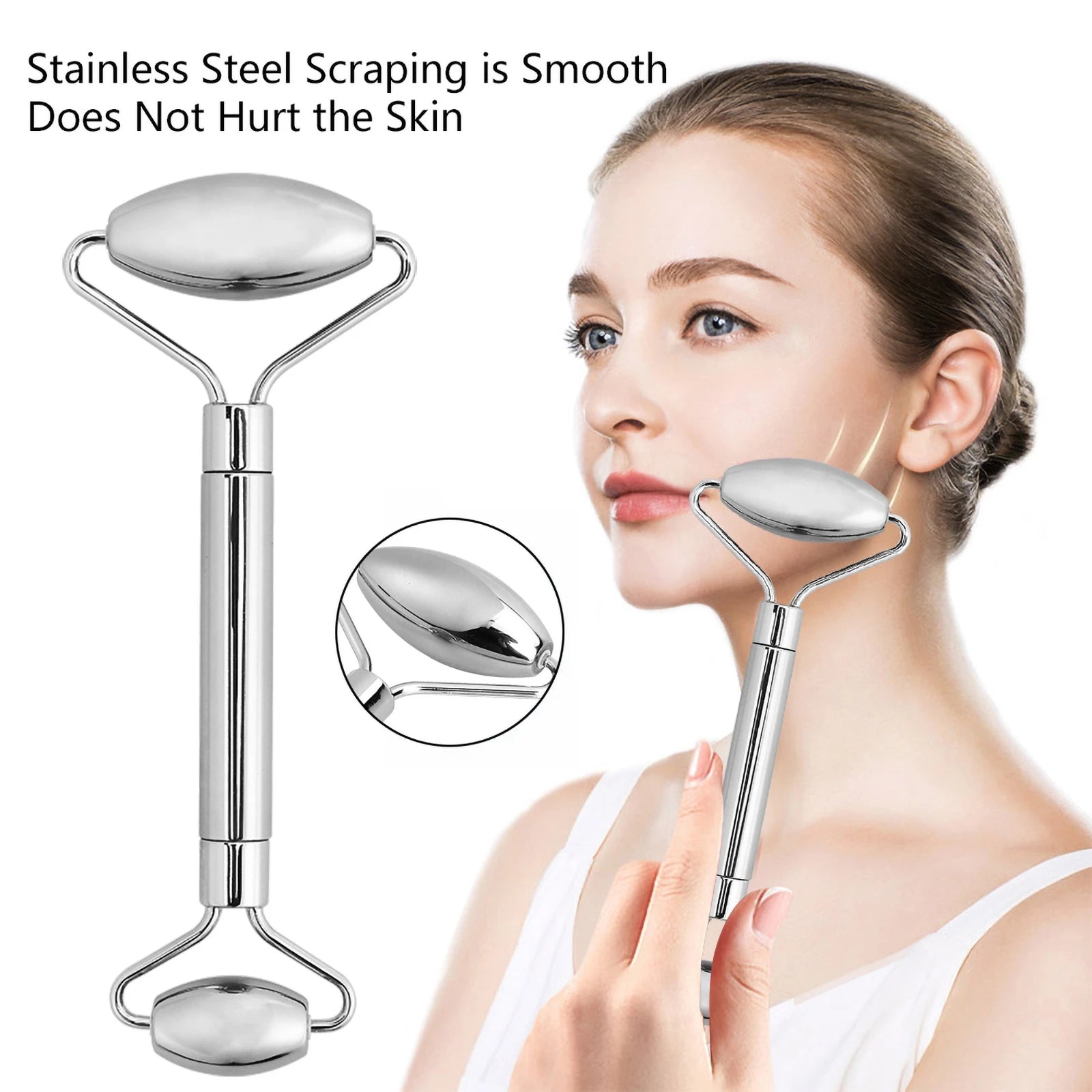 Facial Roller Gua Sha Set