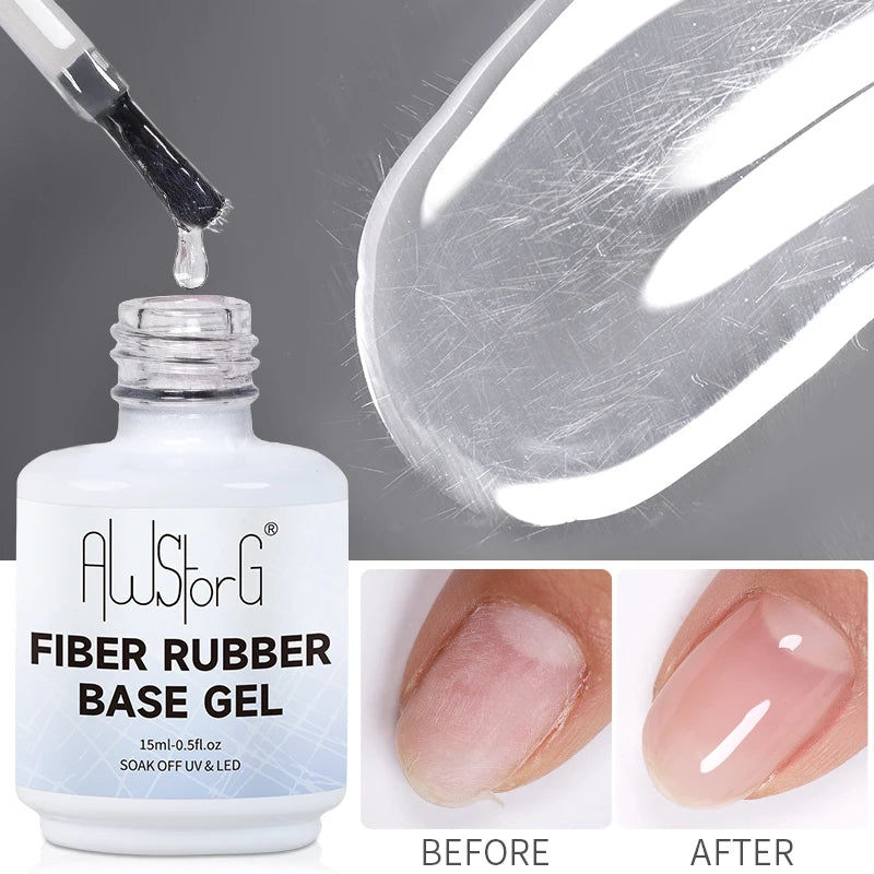 Fiber Rubber Base Gel