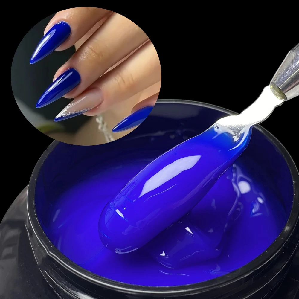 Glitter Milky Hard Builder Gel