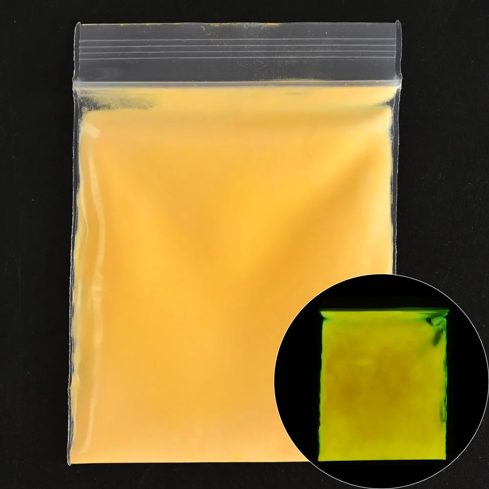 Blue-Green Luminous Nail Powder