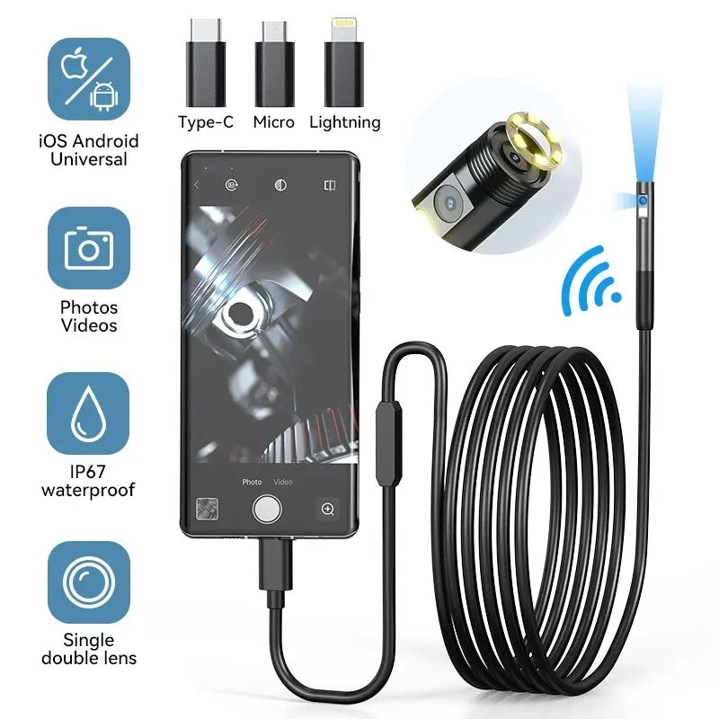 Mini WiFi Endoscope Camera