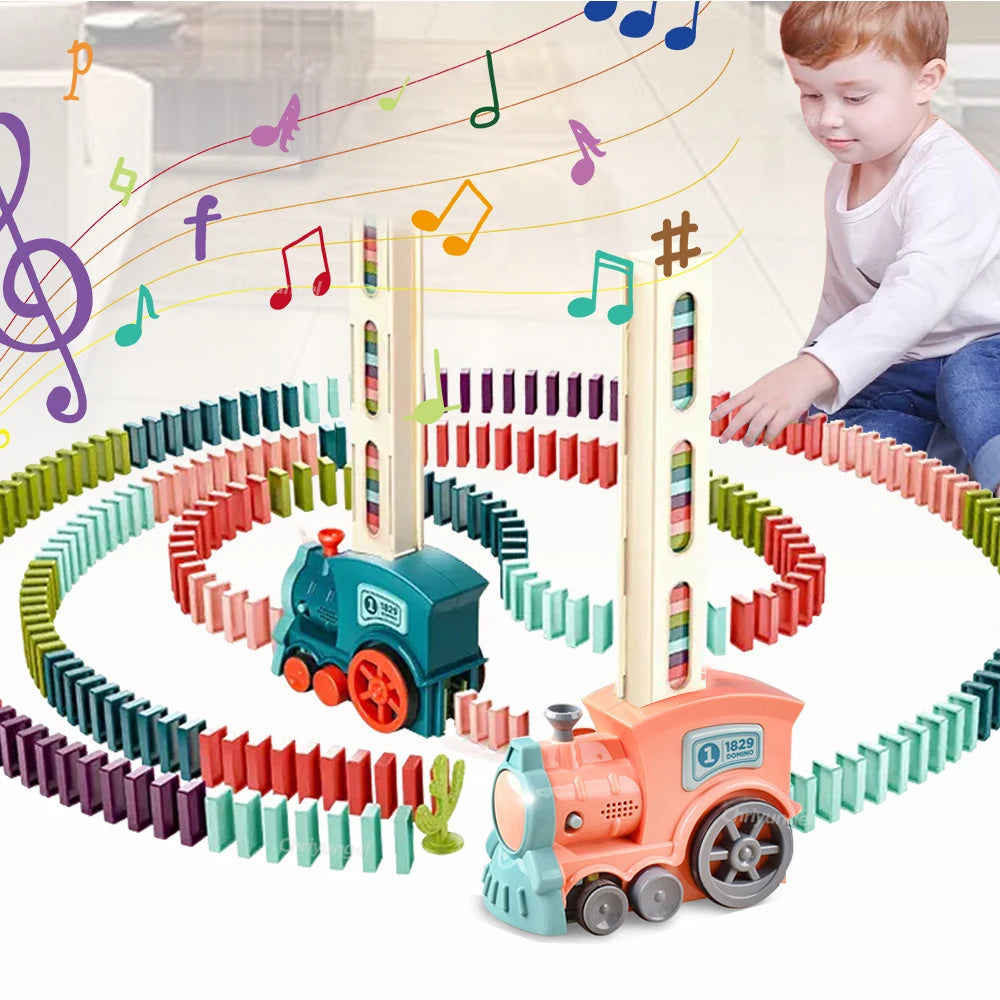 Domino Train Toy Set