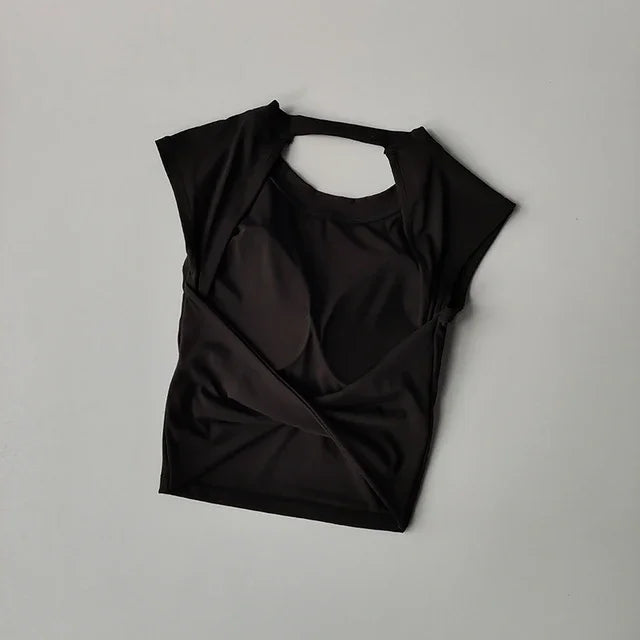 Backless Yoga Top