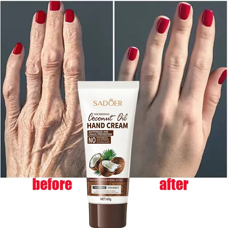 Anti-Wrinkle Coconut Oil Hand Cream