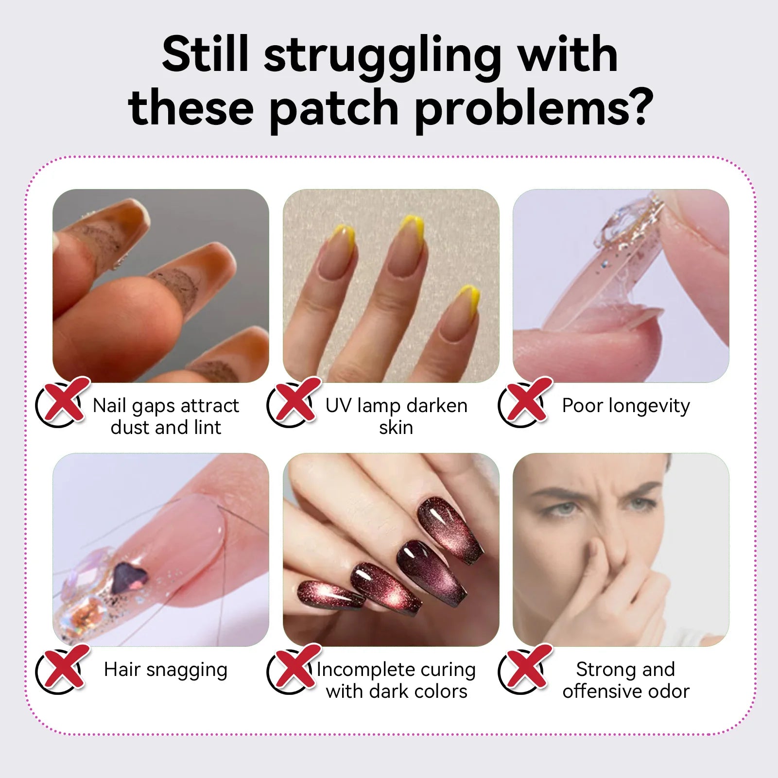 Fast-Dry Nail Glue with Acetone-Free Remover