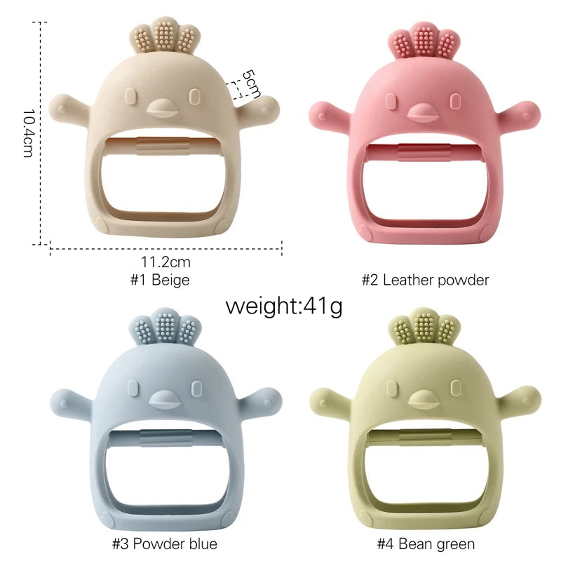 Silicone Teether Gloves Pacifier