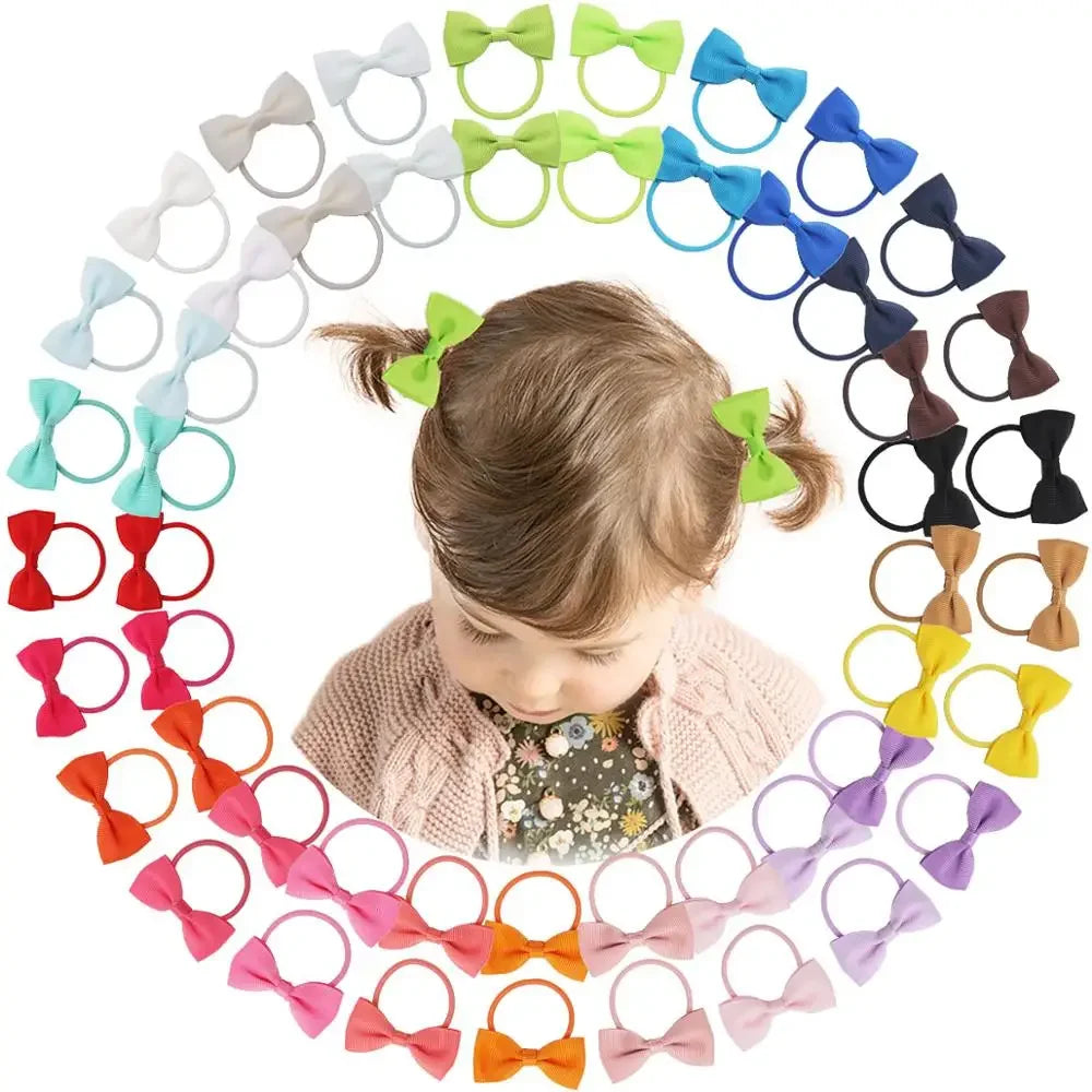 40-Piece Baby Hair Bows