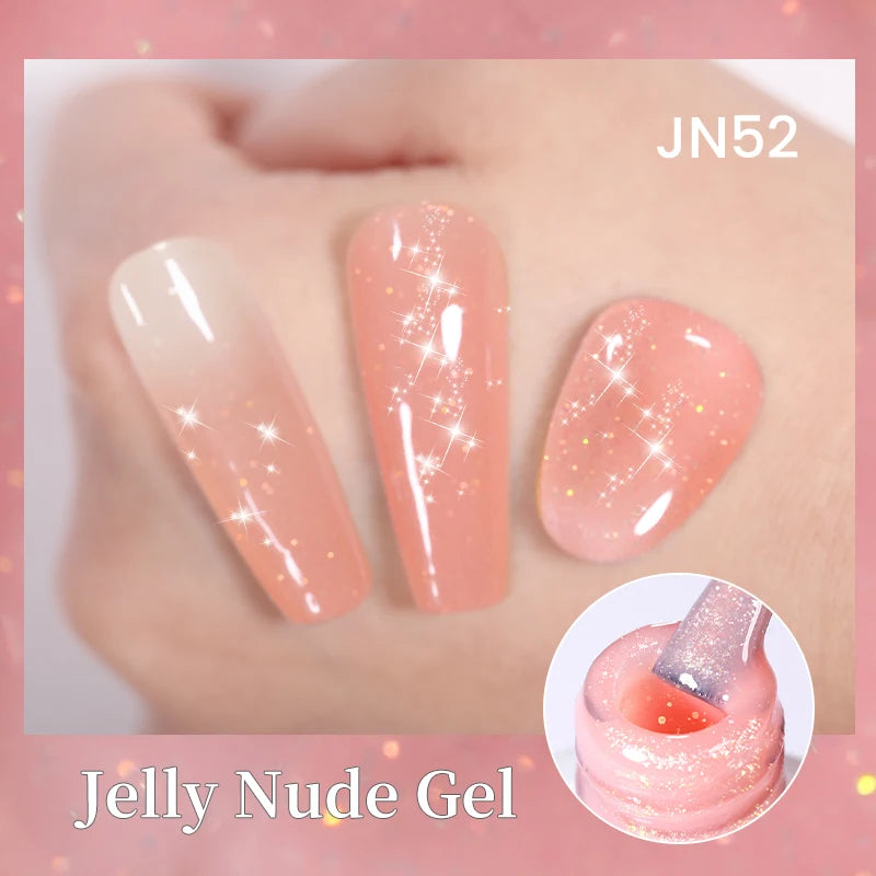 Champagne Gold Reflective Glitter UV Gel Polish