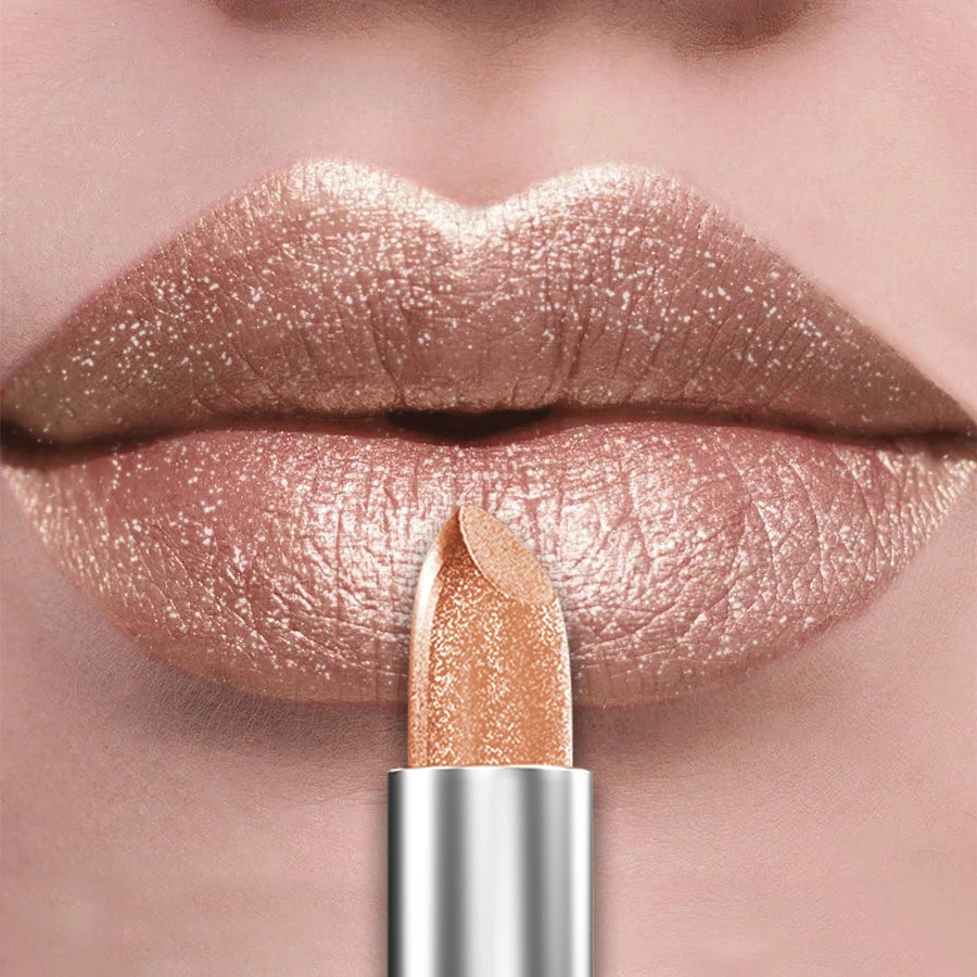 21-Color Metallic Glitter Lipstick Set