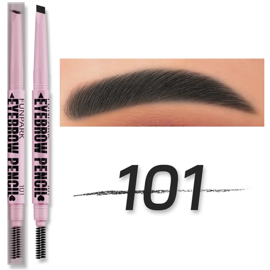2-in-1 Waterproof Eyebrow Pencil and Tattoo Brus