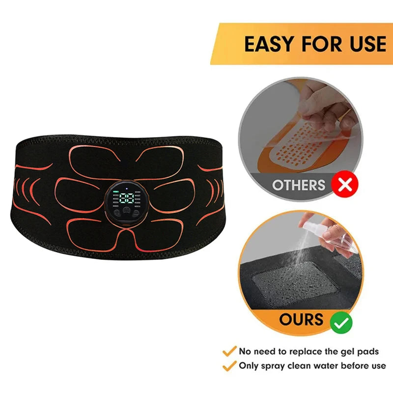 Smart Abdominal Muscle Toner Waist Belt