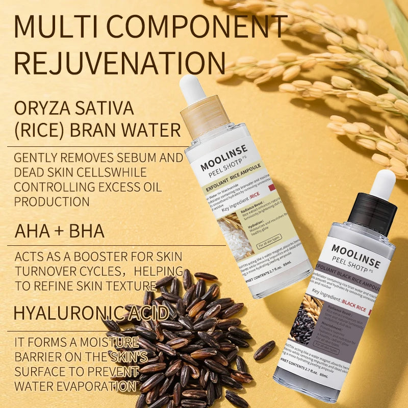 Korean Rice Exfoliating Serum Hydrates