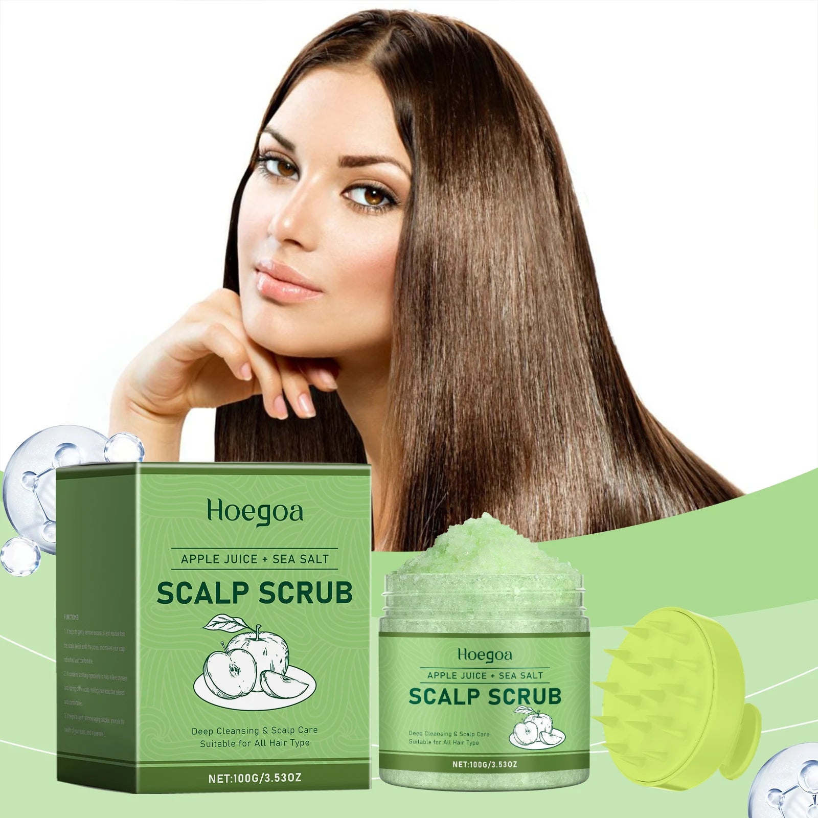 Rosemary Sea Salt Scalp Scrub Shampoo