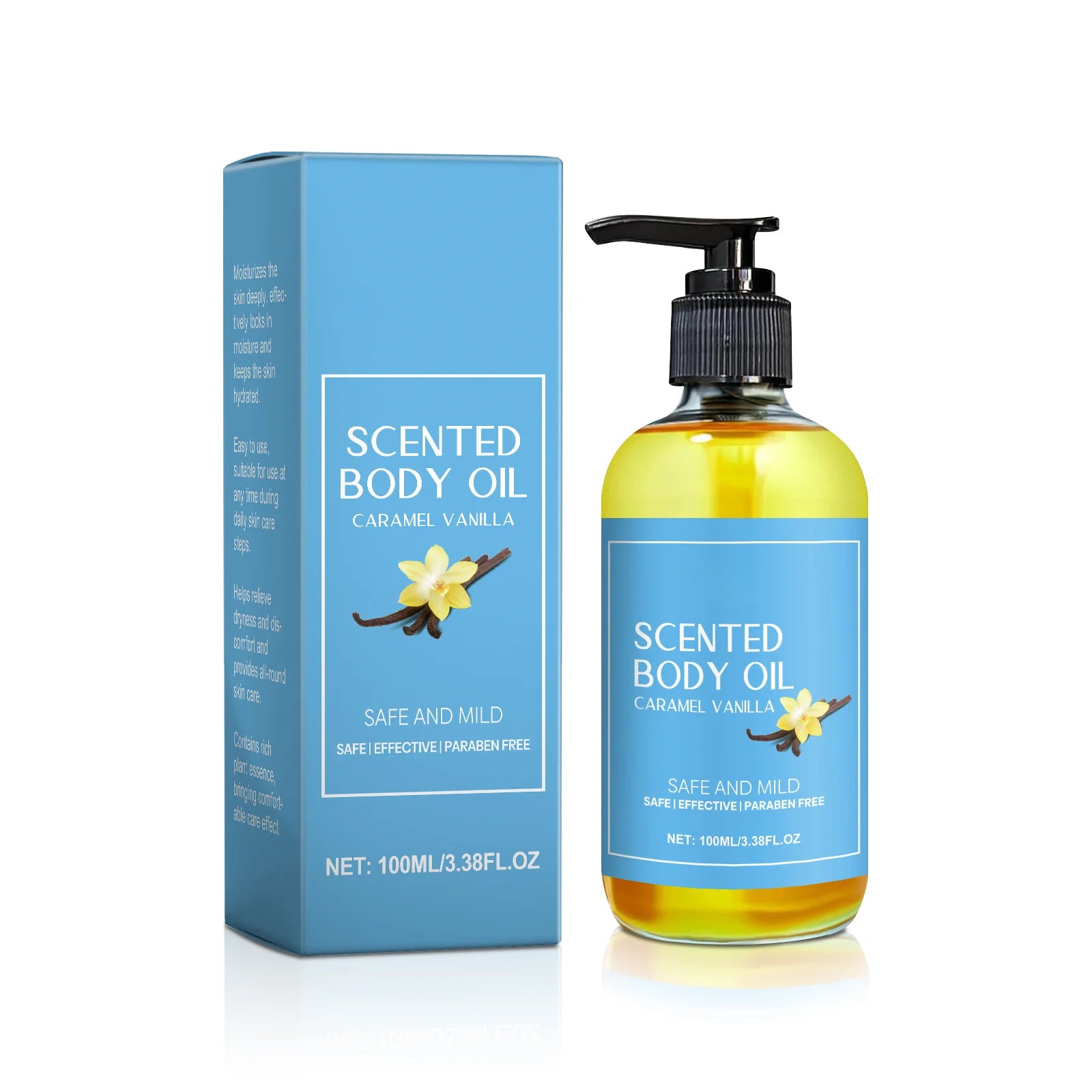 Vanilla Stress Relief Massage Oil