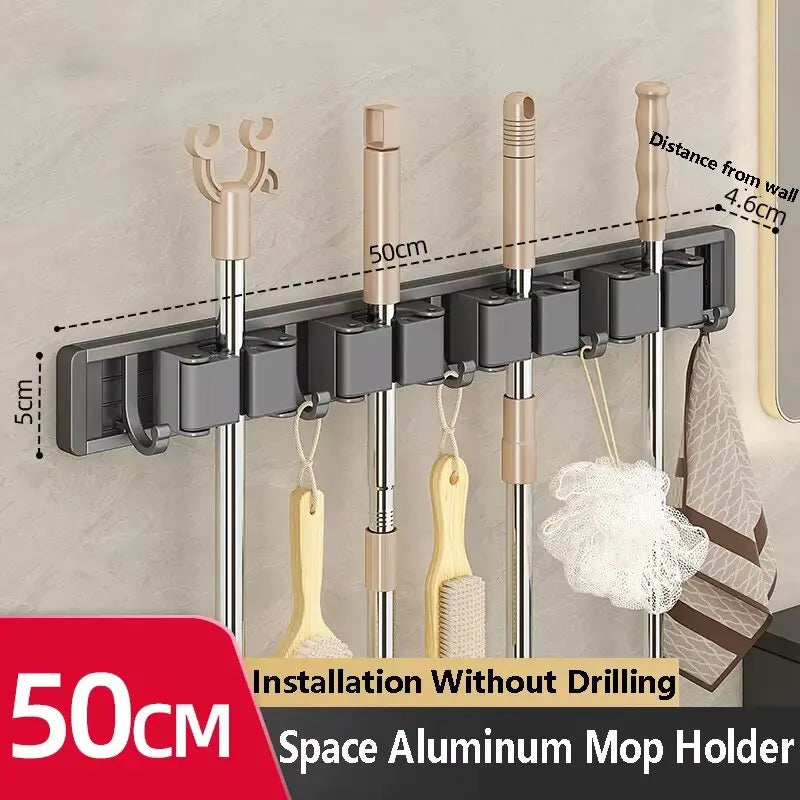 Wall Mounted Mop Broom Holder