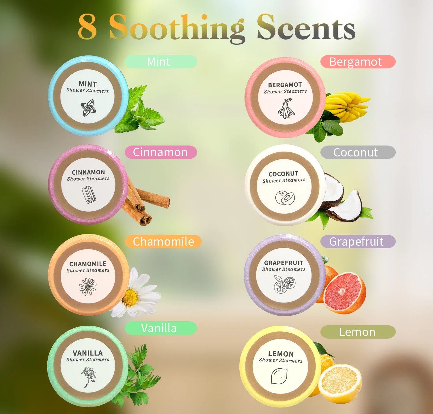 Aromatherapy Shower Steamers Gift Set