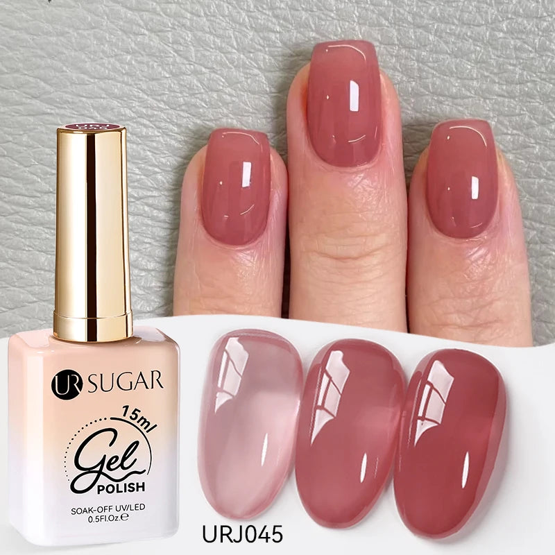 Jelly Milky White Translucent UV Gel Polish