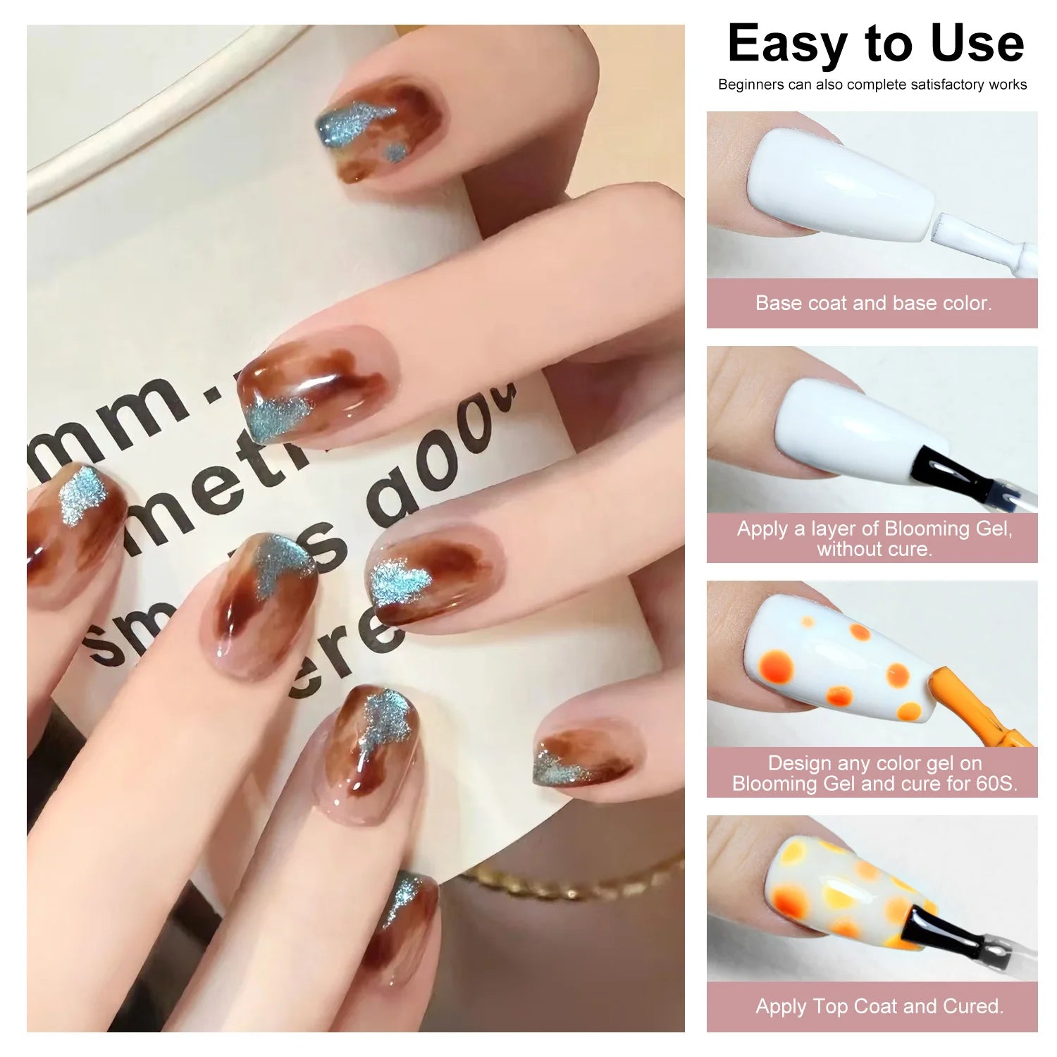 Clear Blooming UV Gel Polish