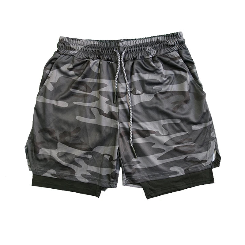 Double Layer Fitness Shorts