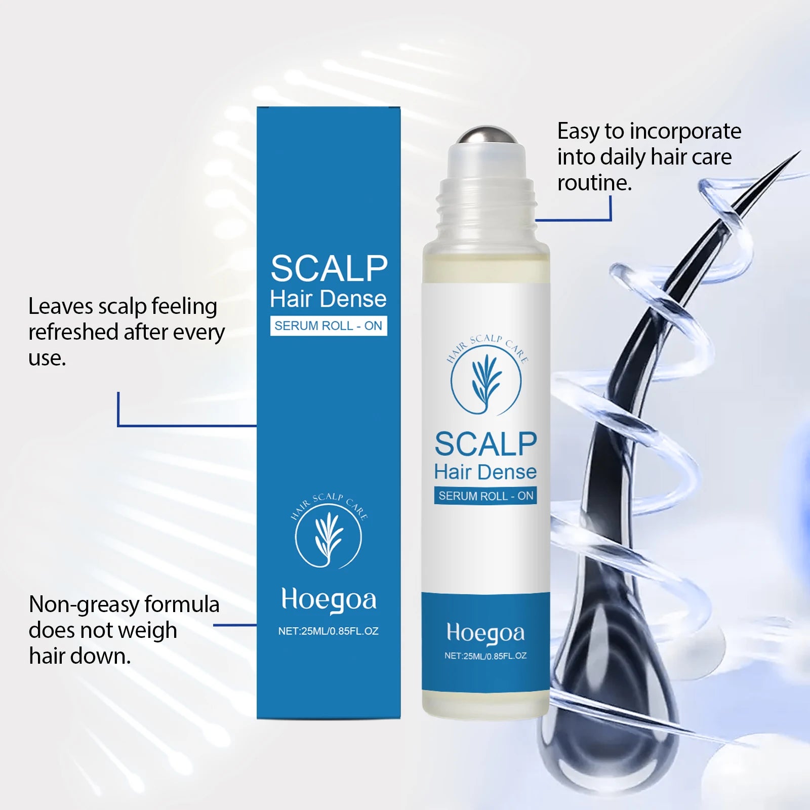 Rosemary Roll-On Hair Serum