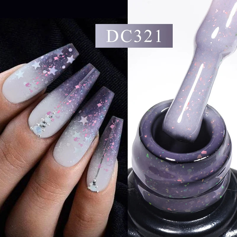 Thermal Aurora Rubber Base Gel Polish