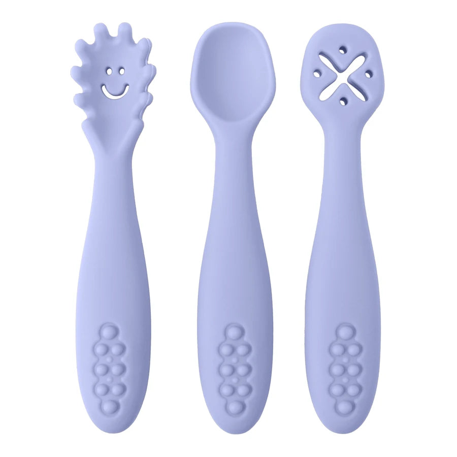 3PCS Baby Learning Spoon Set