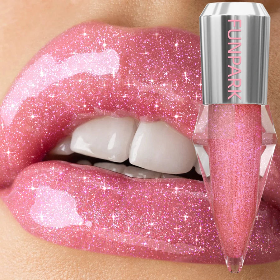 8-Color Glitter Shimmer Lip Gloss