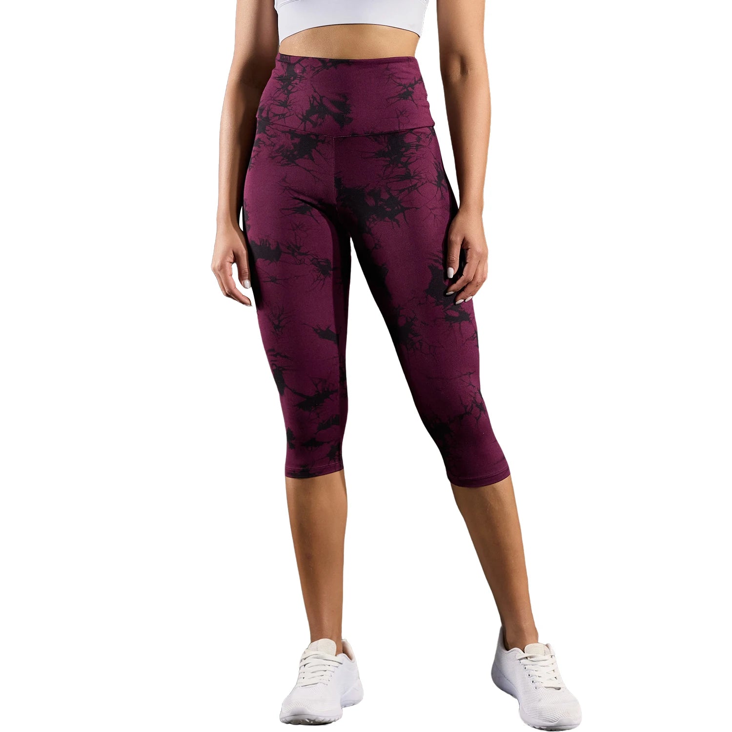 High Waisted Capri Leggings