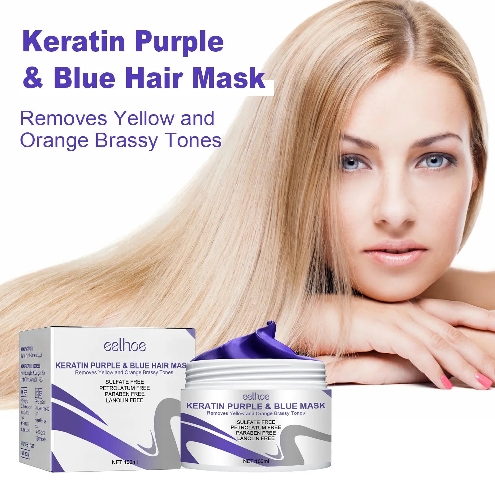 Keratin Purple Repair Mask