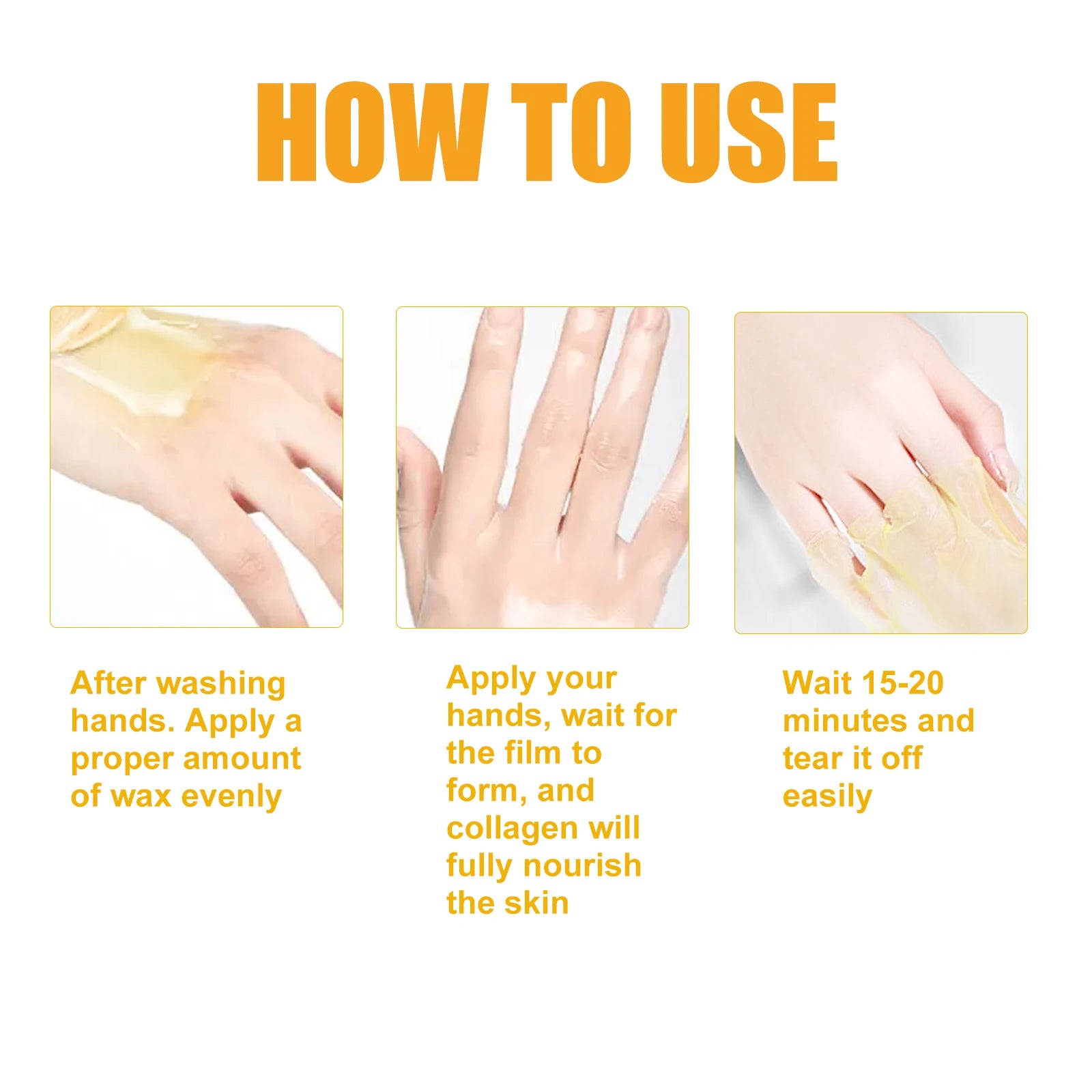 Honey Milk Hand Wax Mask