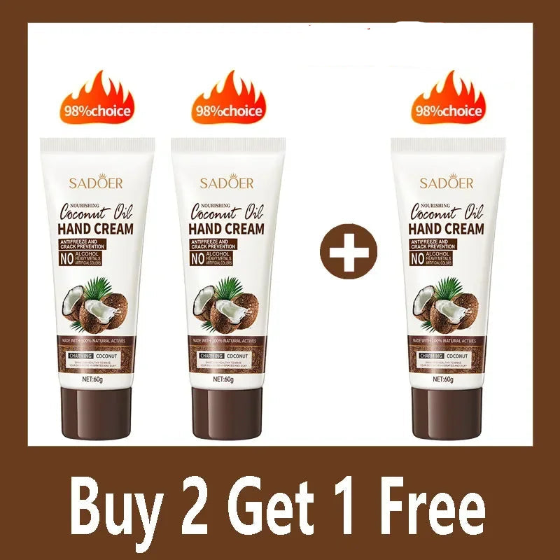 Anti-Wrinkle Coconut Oil Hand Cream
